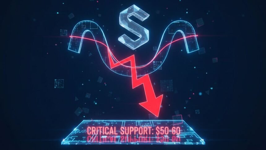 Critical support for Solana-