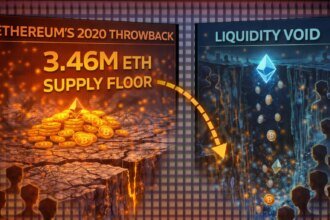 Ethereum’s 2020 Throwback: How A 3.46M ETH Supply Floor Creates A Liquidity Void