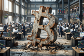 Bitcoin price drops 47.1 percent from record high