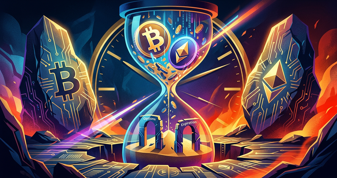 $2.1 Billion in Bitcoin and Ethereum Options Expire Friday