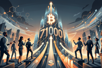 Bitcoin Targets 71k as US Investor Sentiment Surges