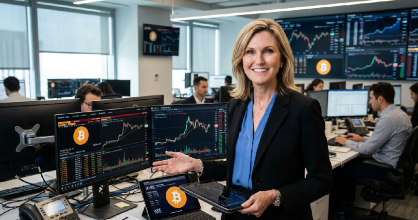 Cathie Wood raises cash as $14 billion Bitcoin options expire