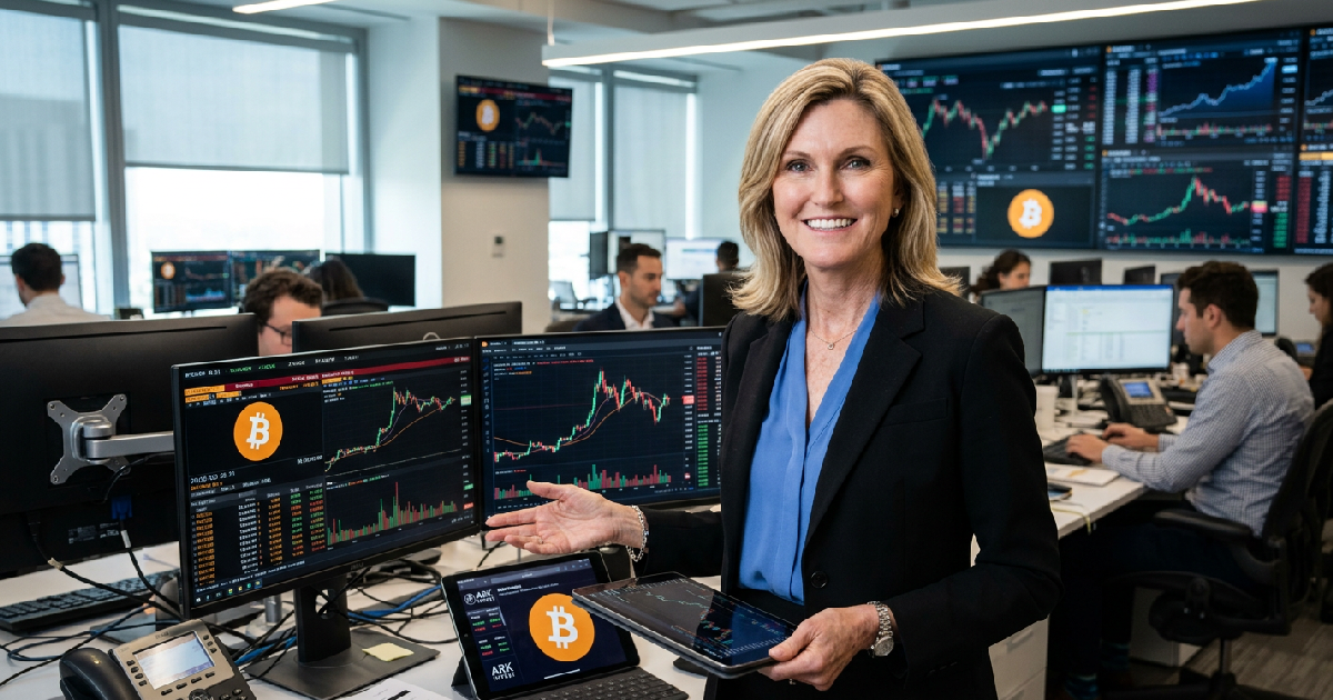 Cathie Wood raises cash as $14 billion Bitcoin options expire