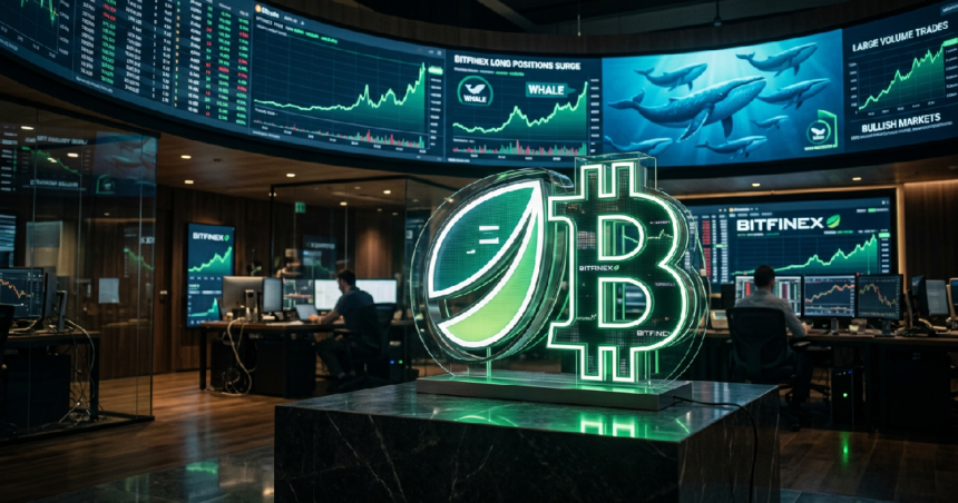 Bitfinex Bitcoin bets surge as whales position for breakout