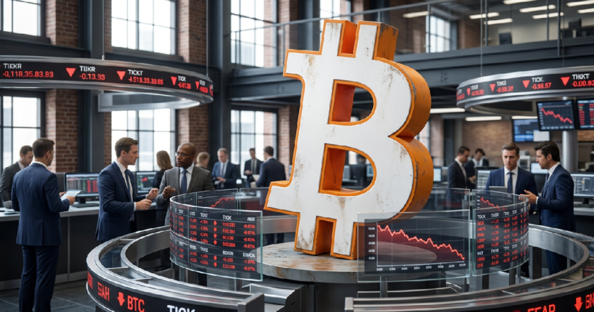 Bitcoin drops 2 percent as traders shift to defensive stance