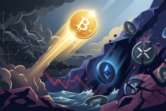 Bitcoin Defies Market Slide as Ether and XRP Lose Ground
