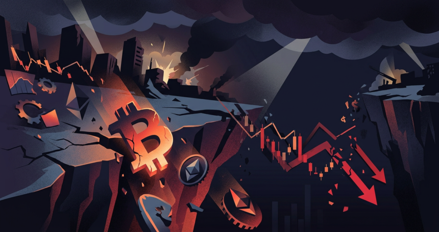 Bitcoin and stocks tumble as war fears spark market sell-off