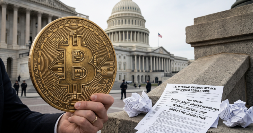 Bitcoin advocates blast new US crypto tax bill...
