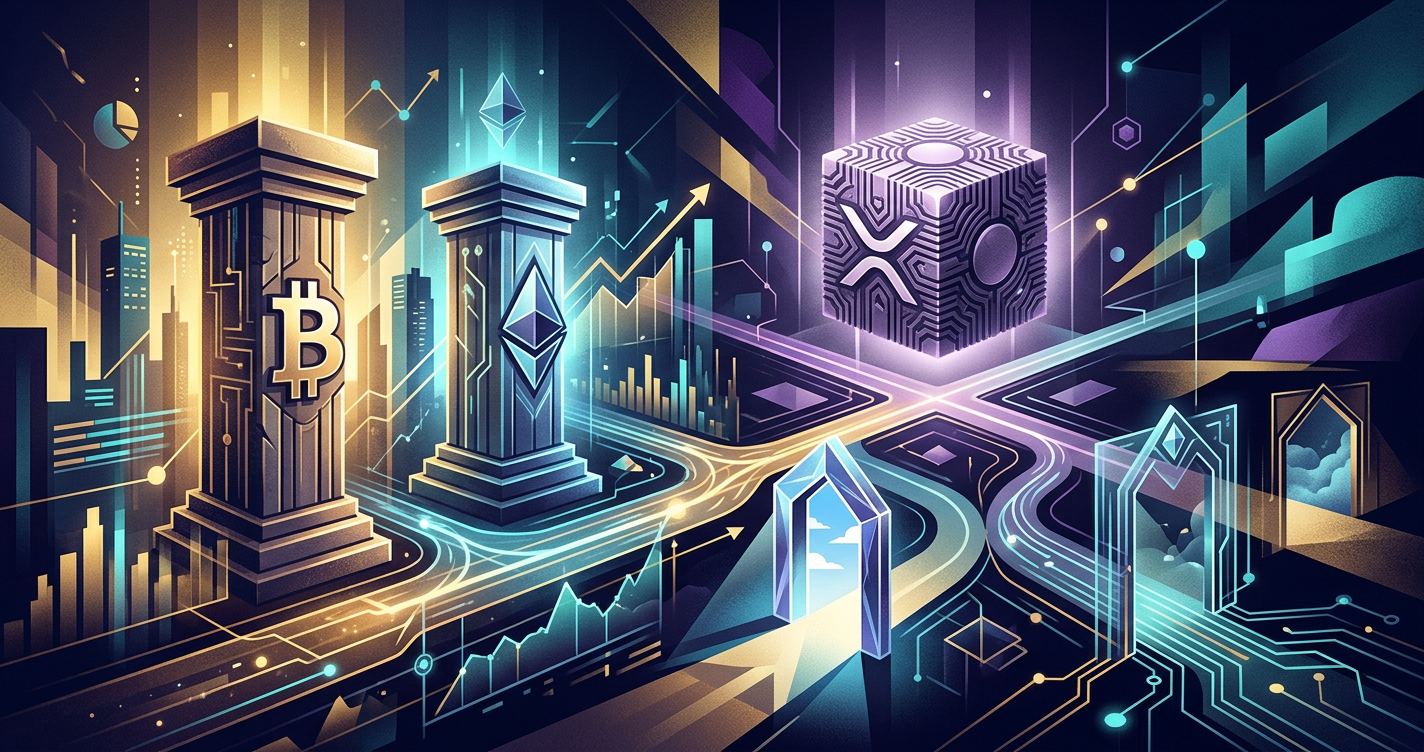 Bitcoin and Ethereum hold steady as XRP awaits clarity