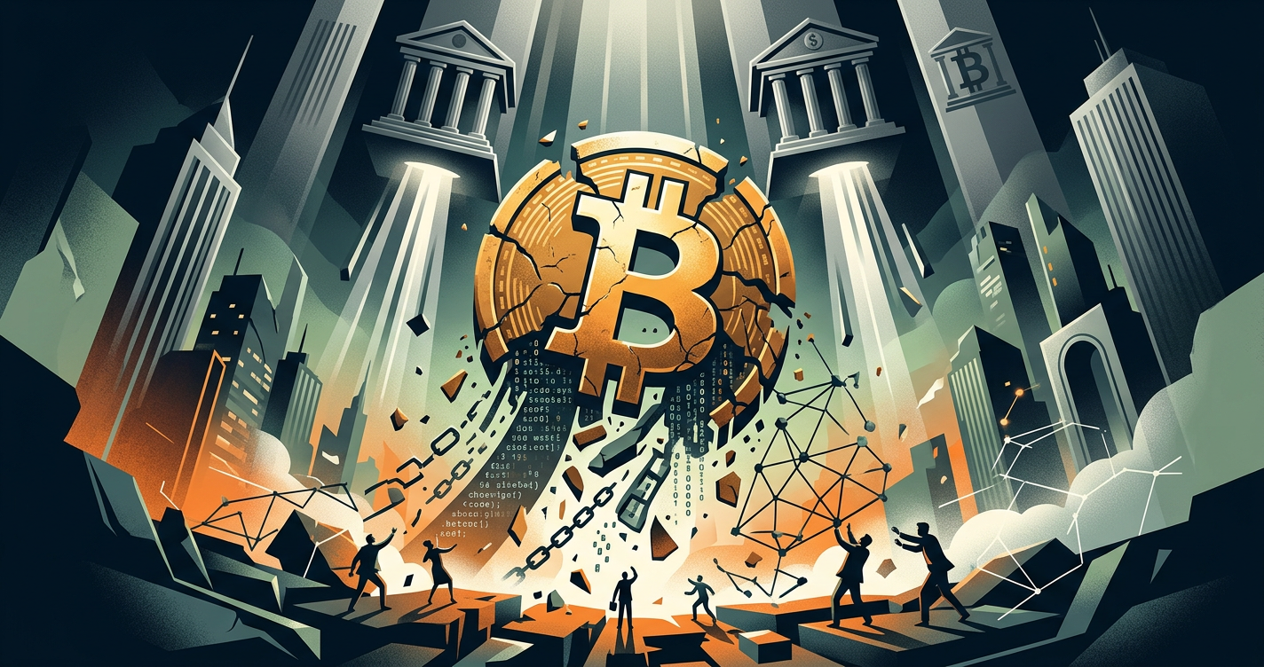 The Theoretical End State of a Bitcoin Collapse