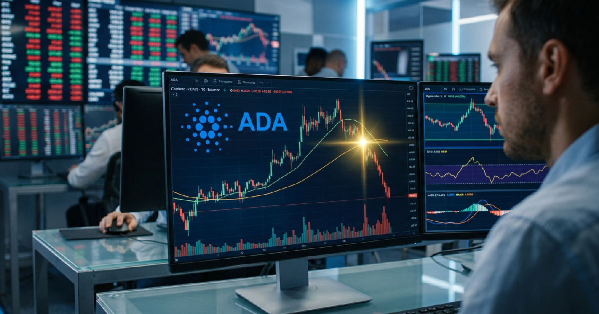 Cardano ADA prints golden cross despite sudden price drop