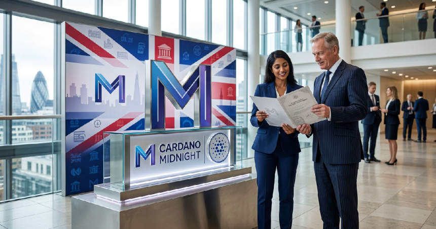 Cardano Midnight lands £250M partnership with UK bank