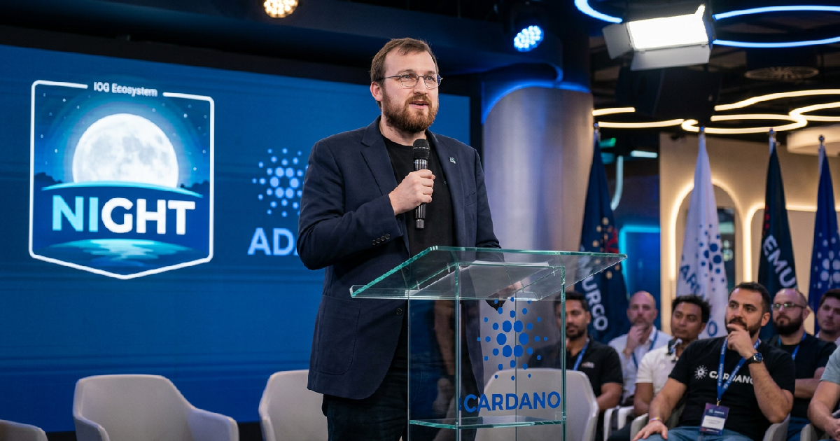 Cardano holders worry as Hoskinson praises NIGHT amid price lag