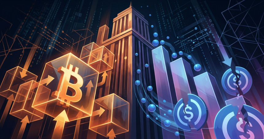 Circle Market Share Slips as Bitcoin ETFs Gain Dominance