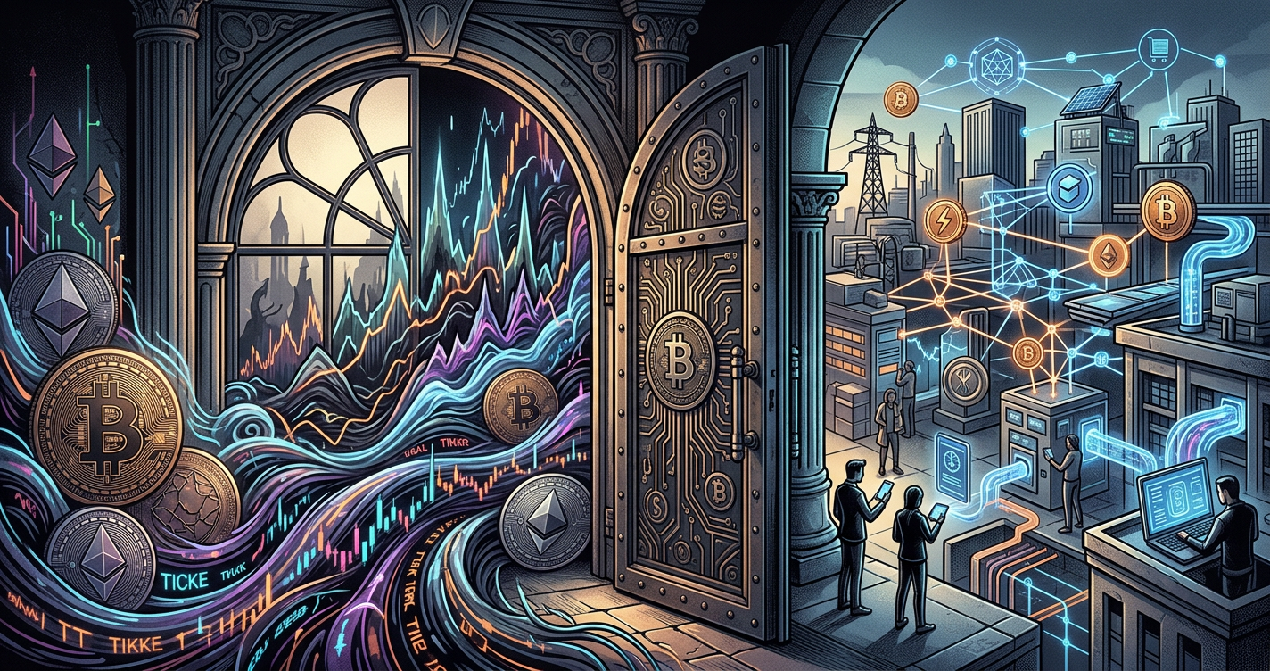 Crypto market window closes as utility shifts dictate 2026