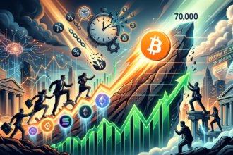 Crypto markets bounce back as Bitcoin nears 70k level