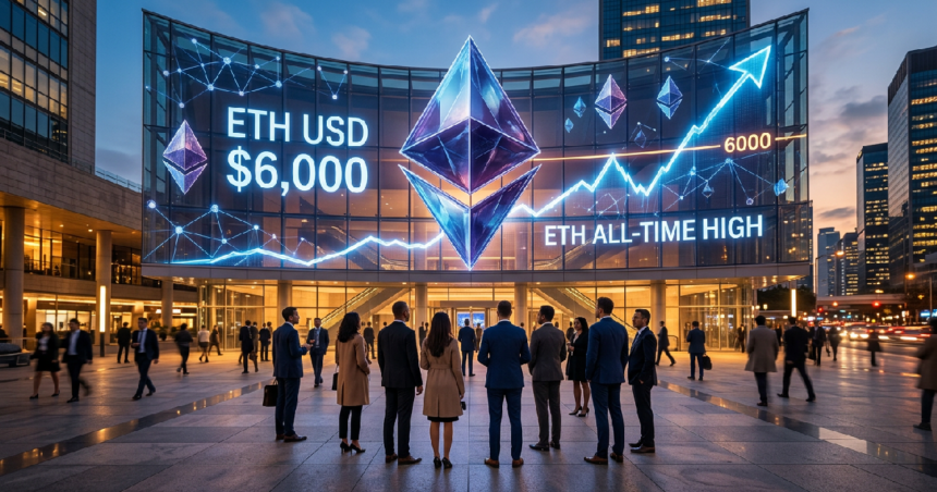 Ethereum breaks $6000 resistance as institutional...