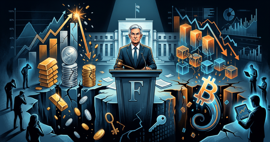 Gold, Silver, and Bitcoin Drop After Fed Holds Rates