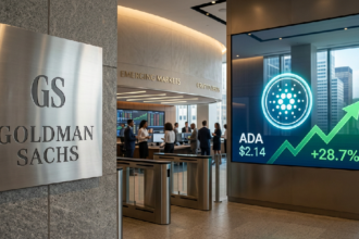 Goldman Sachs sees crypto bottom as Cardano leads rally