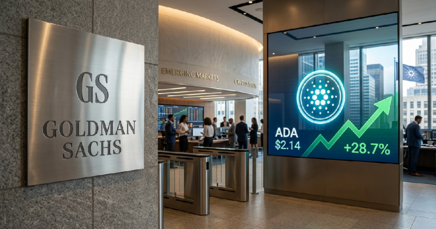 Goldman Sachs sees crypto bottom as Cardano leads rally