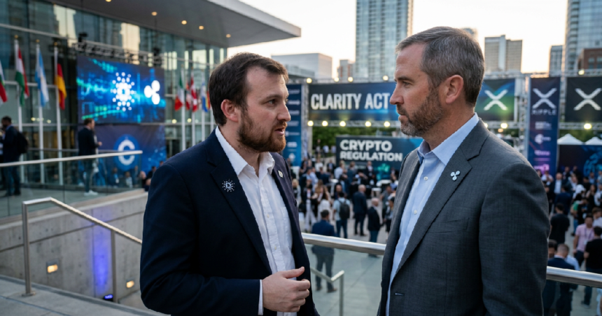 Hoskinson Criticizes Garlinghouse Over Clarity Act Support