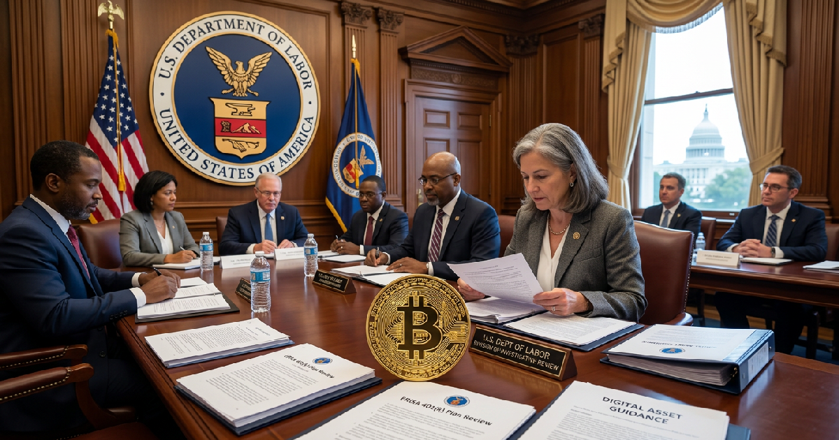 Labor Dept reviews Bitcoin access for 401k plans