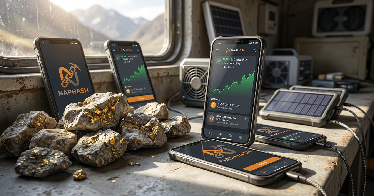 Naphash takes lead in mobile Bitcoin mining sector