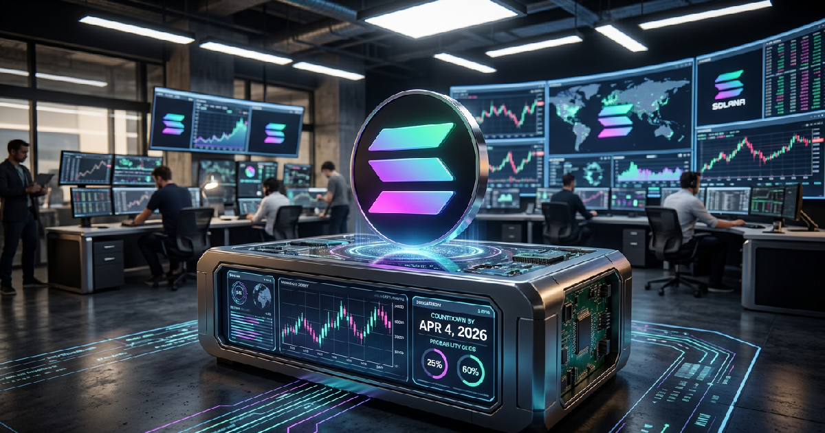 Solana Price Odds Shift Ahead of April 4 Market Expiry