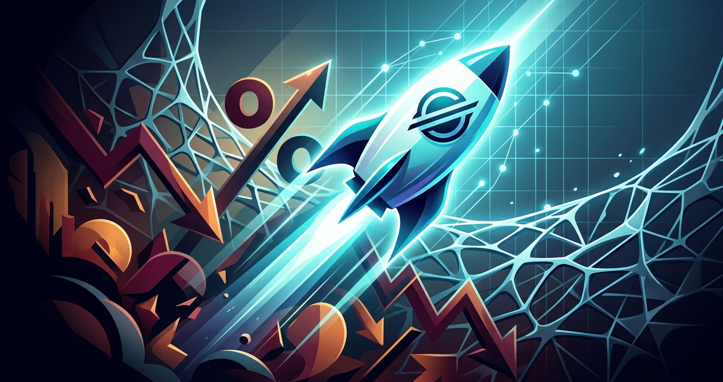 Stellar Gains 14% as XLM Breaks Out Against Market Trend