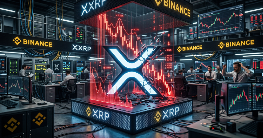 XRP long liquidations rise as Binance derivatives...