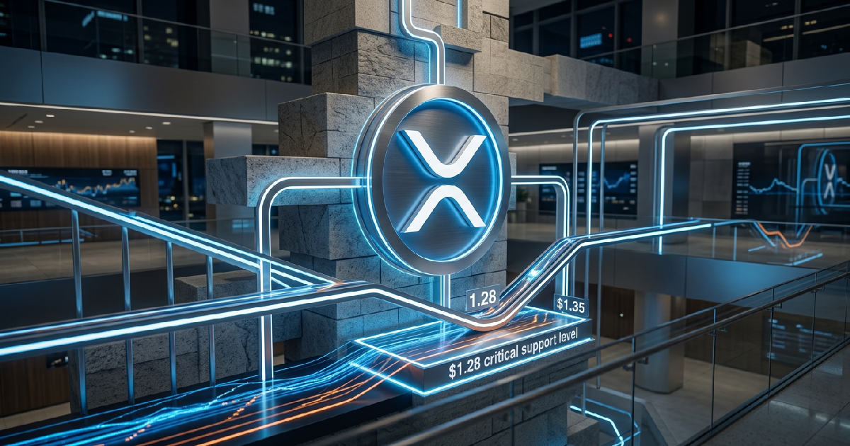 XRP Price Slips Below $1.35 as Critical Support is Tested