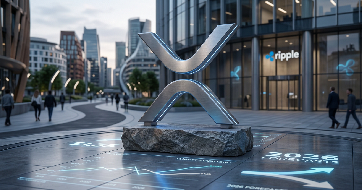 XRP holds $1.35 level as 2026 price forecasts diverge