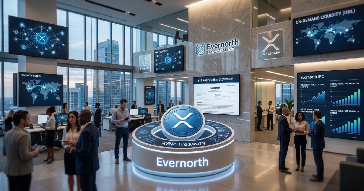 XRP Treasury Firm Evernorth Files S-1 for Public Listing