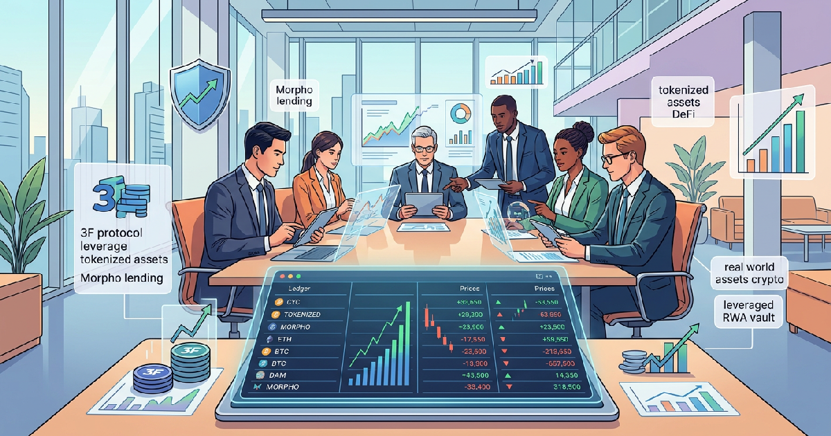 3F Secures Funding to Automate Leverage for Tokenized Assets on Morpho