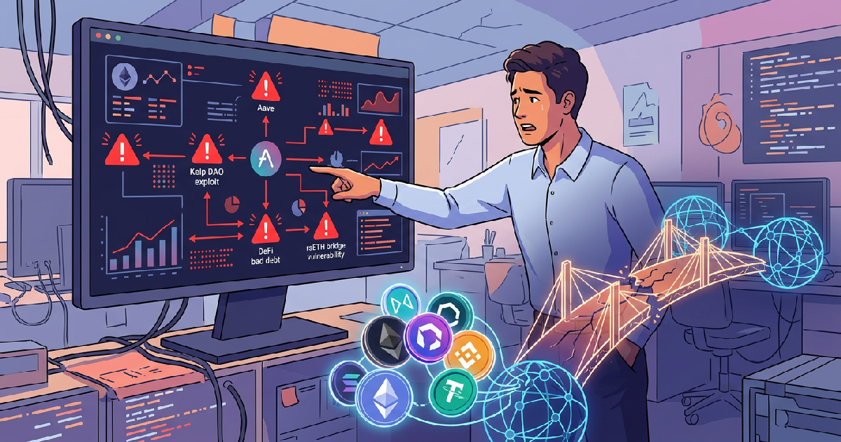 Aave Navigates Potential Bad Debt Crisis Following Kelp DAO Bridge Exploit