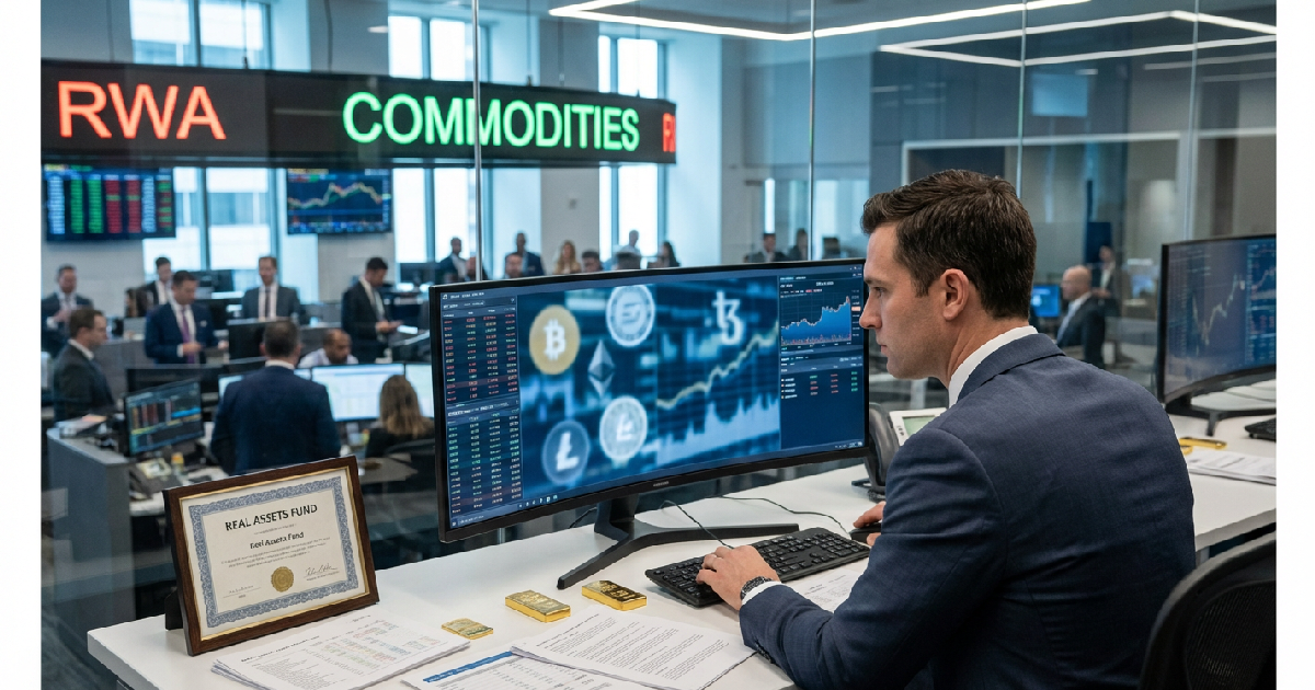 Altcoins Fade as Institutional Capital Shifts Toward Real-World Assets