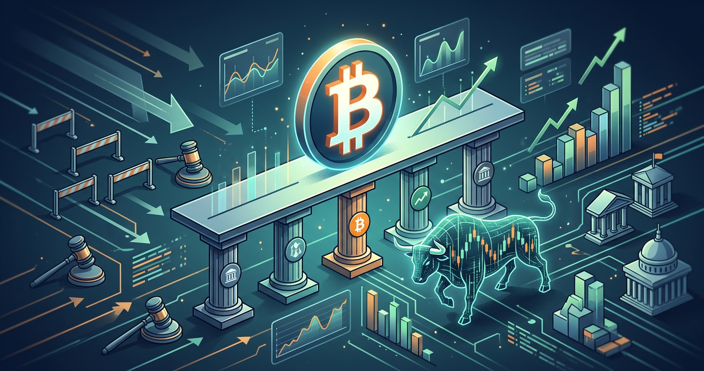 Bitcoin Stabilizes as Market Navigates Regulatory Hurdles and Economic Data