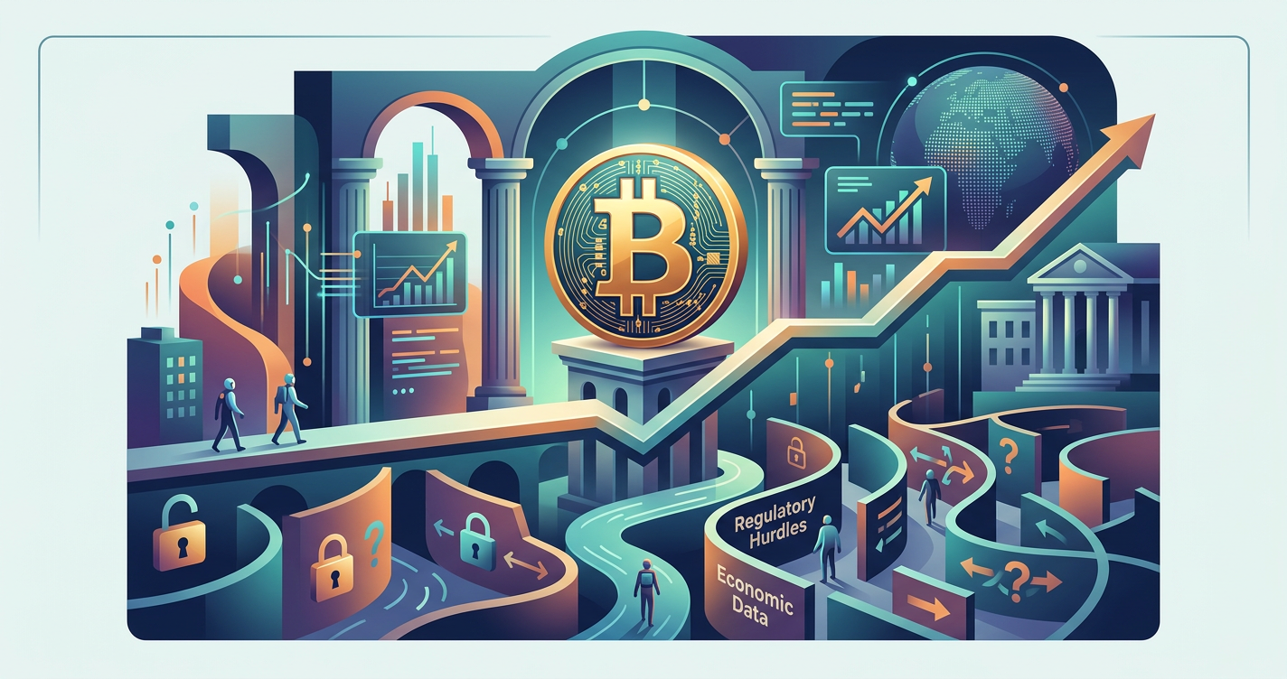 Bitcoin Stabilizes as Market Navigates Regulatory Hurdles and Economic Data