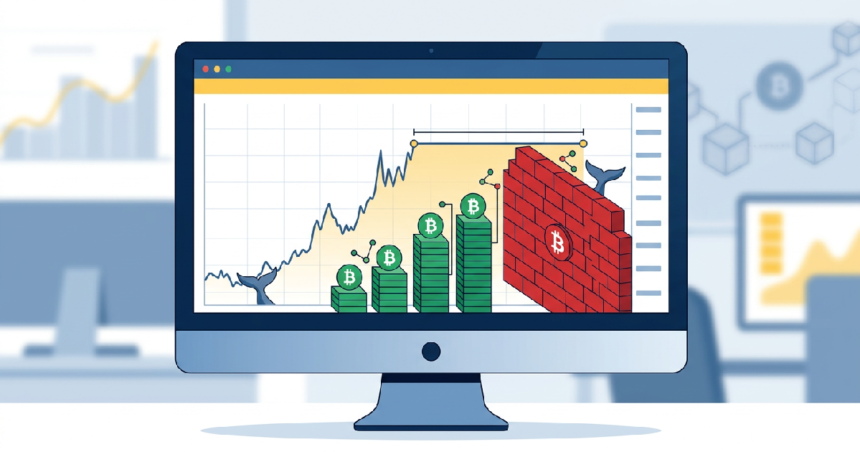 Bitcoin Stalls as Heavy On-Chain Resistance Blocks Recent Rally