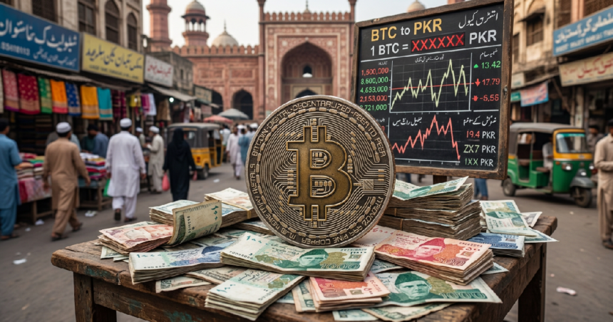 Bitcoin Price Trends in Pakistani Rupee as PKR Volatility Rises