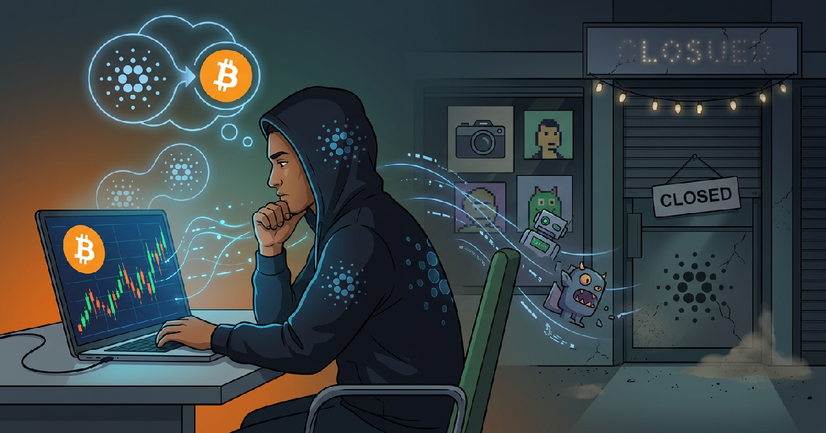 Cardano Weighs Bitcoin Investment as JPG Store Closure Signals Shift