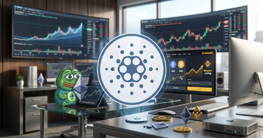 Cardano Eyes Recovery as Pepeto Nears Binance Listing