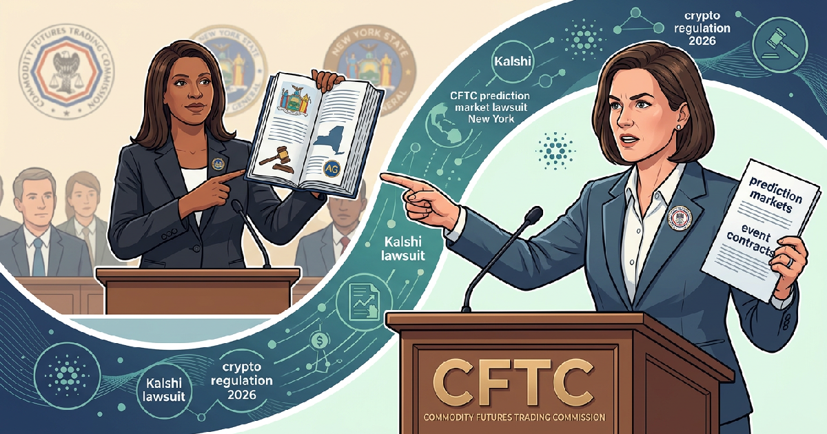 CFTC Challenges New York Rules as State AGs Target Prediction Markets