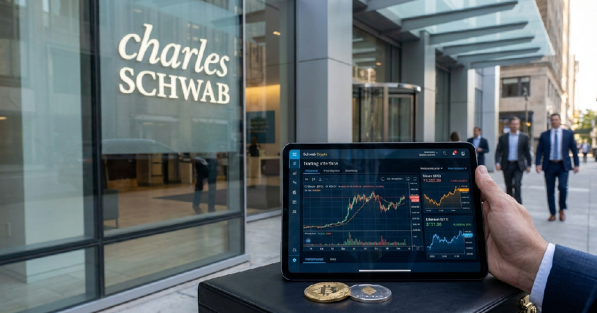 Charles Schwab launches crypto trading for BTC and ETH