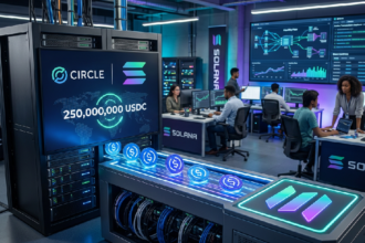 Circle mints 250 million USDC on the Solana network