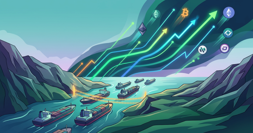 Crypto prices rise as Strait of Hormuz blockade triggers rally