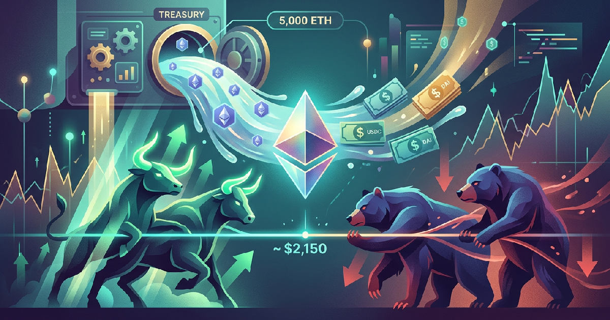 Ethereum Foundation Treasury Moves Spark Market Tug-of-War