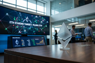 Ethereum Foundation reaches 70,000 ETH staking target