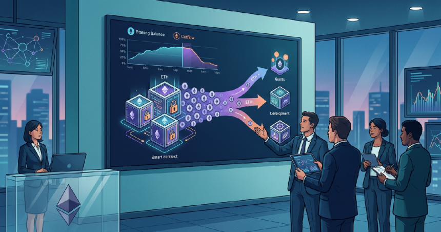 Ethereum Foundation Shifts Significant ETH Reserves from Staking Contracts