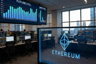 Bloomingbit reports Ethereum futures volume 7x higher than spot